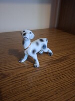 Porcelán dalmata kutya. 12,5 cm.