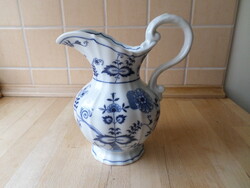 Blue Danube hagymamintás porcelán kancsó kiöntő 8 dl