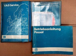 „Volkswagen Passat kezelési útmutató és szervizfüzet, 1985”