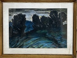 Kusztos Endre (1925-2015)  Tájkép