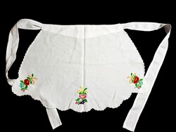 Kalocsai mintával hímzett kötény, méretek a képen