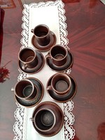 Skandináv / finn  Arabia Finland barna  kerámia kávés / teás készlet - csésze, csészealj, cukortartó