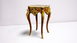 XV.Lajos francia intarziás asztal