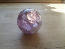 Ametiszt ásvány gömb golyó 5 cm