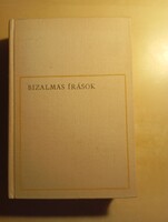 Stendhal Bizalmas írások