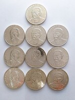 10db. Ezüst 200Forint, Deák (25. 282.)