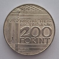 1977 Népköztársaság Ezüst 200 Forint  (25. 358.)