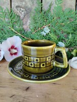 Gránit Zahajszky kerámia kávés csésze + alj