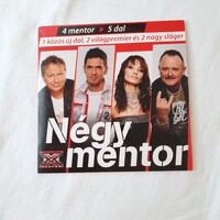 4 mentor 5 dal  X faktor 2010. CD