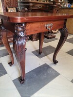 Antik Bécsi barokk asztal