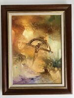 BUDAY MIHÁLY FESTMÉNYE, GOLGOTA CÍMMEL