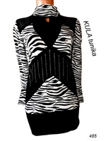 KULA rugalmas alkalmi tunika S-es 485