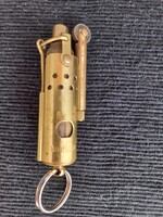 Antik réz benzines Marlboró jelzésű öngyújtó