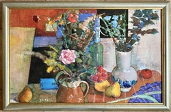 Gerzson Pál - Csendélet szódásüveggel