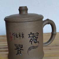 Keleti kerámia teás bögre, új