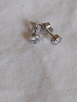 Fehér arany fülbevalo