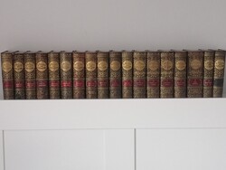 A Pallas Nagy Lexikona I-XVIII komplett egységes sor, bőr kötésben