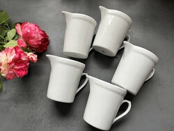 Régi Drasche porcelán mérőedény, kiöntő