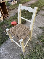 Régi Népi fonott szék!