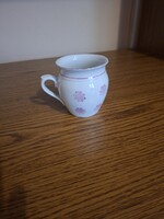Porcelán hasas / pocakos bögre vagy csupor. 9 cm.
