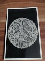 Régi művészlap, Halasi csipke, 1940-ből