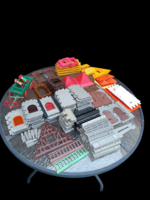 Schenk Csomag - Vàrkastély + Fogadó + Szekér + Figuràk