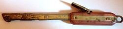 Vintage a régi háztartások nélkülözhetetlen darabja IMCO AUSTRA tűzköves gázgyújtó MŰKÖDIK 23 cm