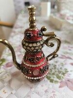 Gyöngyös réz karafa,  párologtató, füstölő  eladó!