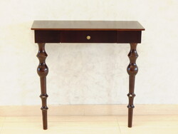 Toalett asztal esztergált lábú. (R B - 44 ) Raktárról elérhető!