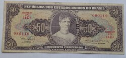 Brazília 50 Cruzeiros bankjegy – República dos Estados Unidos do Brasil