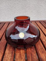 Wmf barna űveg váza. Alkudható.