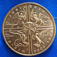 2 Zloty Lengyelország 2000 Nagy jubileum 2000. év (3052)