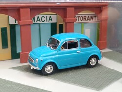 Diorama Fiat 500 modellautó