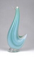 1W883 Muránói üveg kacsa figura 16.4 cm