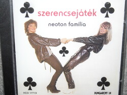 NEOTON FAMÍLIA SZERENCSEJÁTÉK CD ÚJ gyári bontatlan