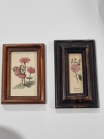 Régi kedves képek fa keretben