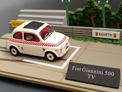 Diorama Fiat 500 modellautó