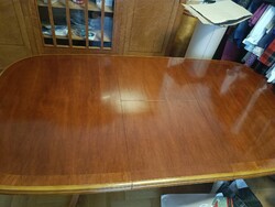 Antik tárgyaló-ebédlő asztal