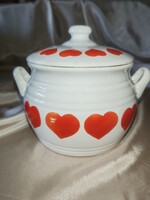 Gránit szívecskés fűszer tartó