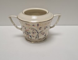 Zsolnay Bambusz mintás Mokkás cukortartó  #2572