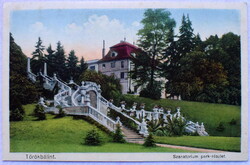 Törökbálint - Szanatórium park-részlet   1928    litho képeslap
