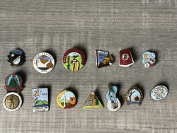 Turista jelvény gyűjtemény (N0002)