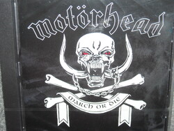 MOTÖRHEAD MARCH OR DIE CD ÚJ gyári bontatlan