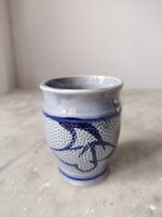 Német, sómázas kerámia poharak