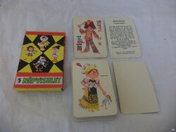 Népviselet retro kártyajáték (5965)