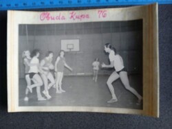 D208892 Női kézilabda    Óbuda Kupa -1976  KÉV METRO - KHV  1976 január 25