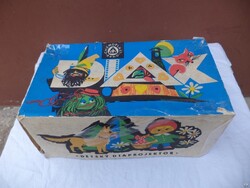 Diax 3 retro mese tekercses diavetítő, dobozos (5782)