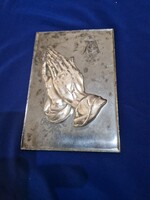 Albrecht Dürer fém dombormű fali kép -Imádkozó kéz FALIKÉP  - Art&Decoration