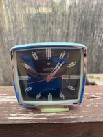 Antique Diamond Shanghai China Vintage Art Deco Mechanical Alarm Clock