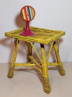 Mid Century rattan szék Italy 1960 ALKUDHATÓ